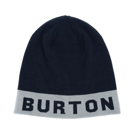 Burton - Recycled Billboard Sharkskin/True Black Beanie Traditionalbeanie Black Beanie - @ Hatstore