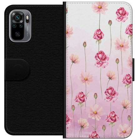 Kompatibelt Lommeboketui til Xiaomi Redmi Note 10S Rose Petal Whisper