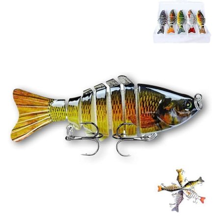 Bionisk Svømmeagn Modell B Selvdrevet Lokkemiddel For Fiske i Ferskvann og Saltvann (FMY)