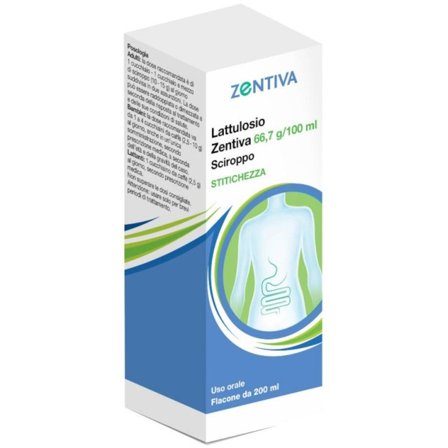 Lattulosio Zentiva Sciroppo 200ml 66,7g/100ml Flacone