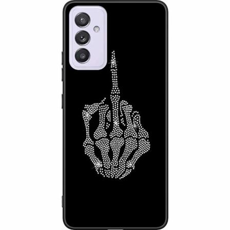 Samsung Galaxy A82 5g Svart Skal Fuck You Bling
