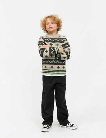 Mads Nørgaard Crash Keldino Reykavik Sweater - Grey - 104