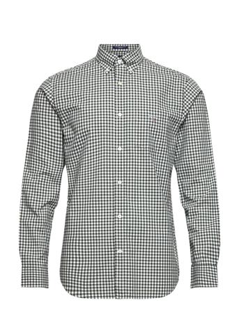 Reg Broadcloth Gingham Bd Skjorte Casual Multi/mønstret GANT