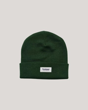 Hummel hmlJR KNIT BEANIE Zielony Czapki Chłopak - Kids Brand Store