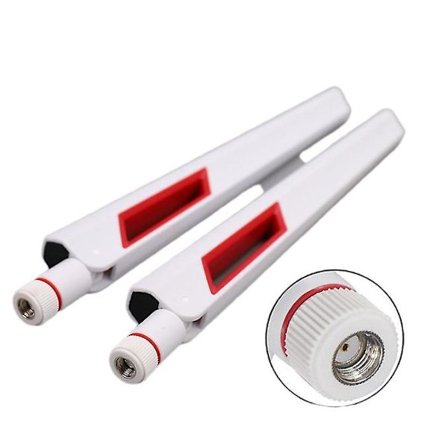 2 kpl 10 dBi kaksoisbändinen Wifi-antenni 2.4g 5g 5.8gh Universaali antennit vahvistin