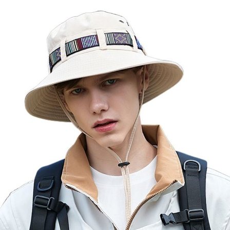 Par Bucket Hat Cap BEIGE