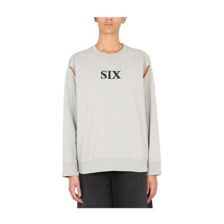 Maison Margiela, Sweatshirts Grijs, Dames, Maat:L