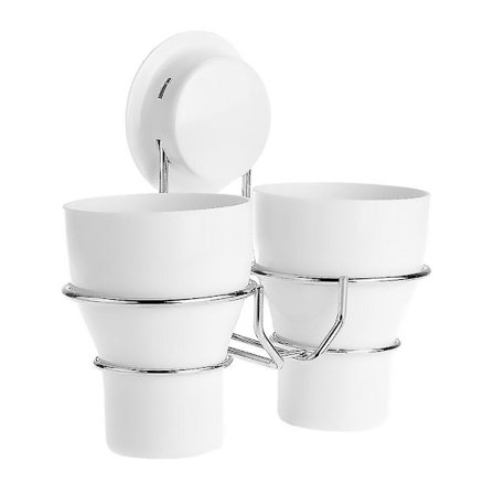 Pp+abs+ruostumaton Teräs 200cu3 Seinäkiinnitys 2 Kupin Hammasharjan Imukappale Seinäkiinnitys Vessaan