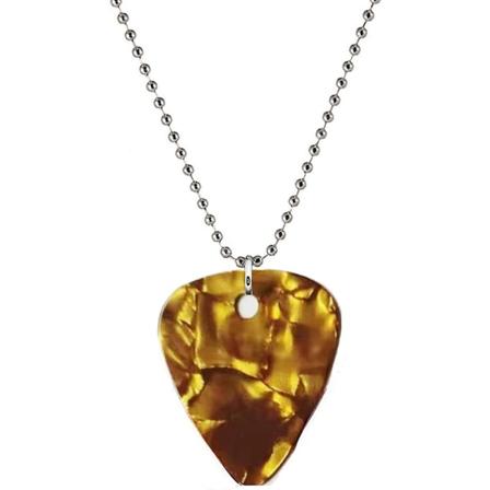 Ketjuriipus Kitara Pick Riipus Koristeet Korut Stranger Things Unisex kaulakoru musiikin rakkaudelle Yellow
