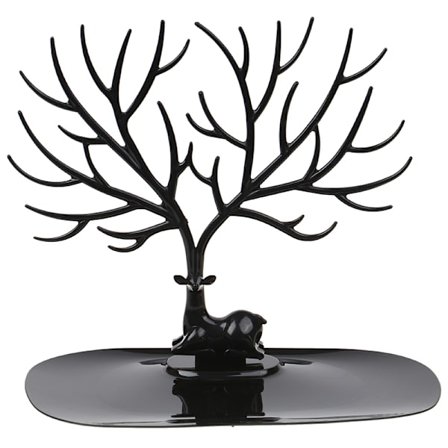 Deer Smycken Rack Örhängen Halsband Ring Hänge Armband Displ