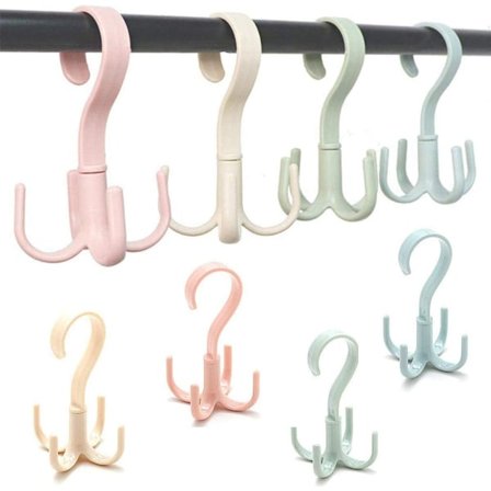 Miljøvennlig PP-materiale, slitesterkt og fleksibelt, 4-krok, bredt bruksområde, tilfredsstillende service, 360 graders dreiekroker, plassbesparende, 