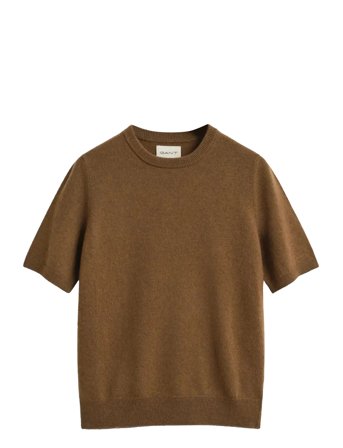 GANT | Superfine Lambswool Ss C-Neck | S