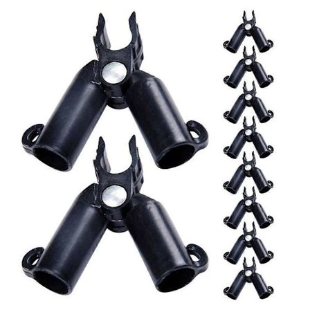 10 st Växtstöd Clips Trädgårdsstöd Koppling Växtstöd Pinnkopplingar A Typ Kopplingsfogar Pinnförlängningskoppling (LGL)