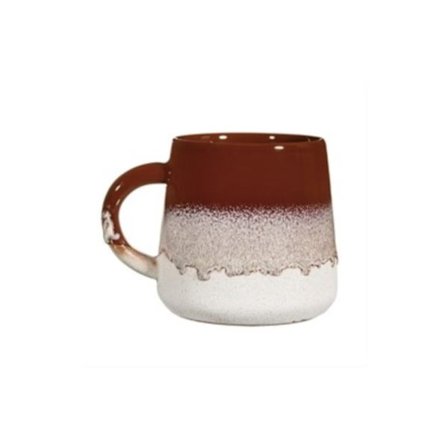 Sass & Belle Mojave Glaze Chocolate Brown Mug