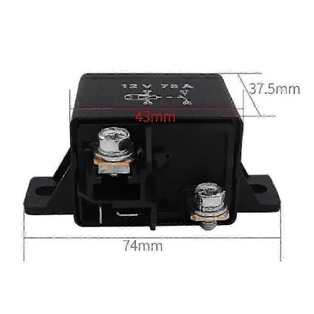 12V 75A 0332002168 B0332002168 V23232-D0001-X001 0331005001 Tehoreleet