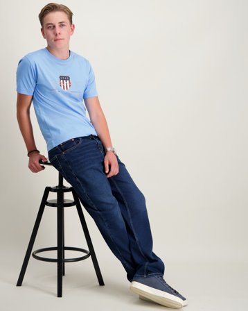 GANT ARCHIVE SHIELD SS T-SHIRT Blau T-Shirts Jungen - Kids Brand Store