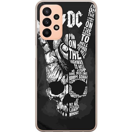 Kompatibelt Mobilskal till Samsung Samsung Galaxy A23 AC DC Rockband Musik Gitarr