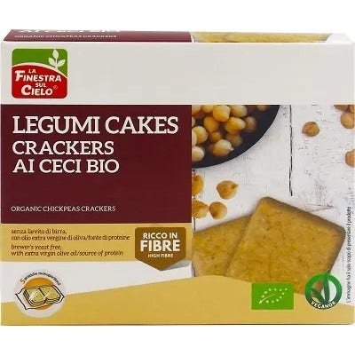 La Finestra Sul Cielo Legumi Cakes Crackers Ai Ceci Bio 250g