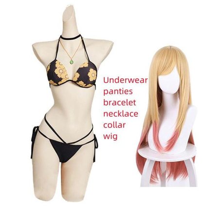 Marin Kitagawa My Dress Up Darling Cosplay Kostyme Sexy Badedrakt Badedrakter Bikini Antrekk Halloween Kostyme style1 style1