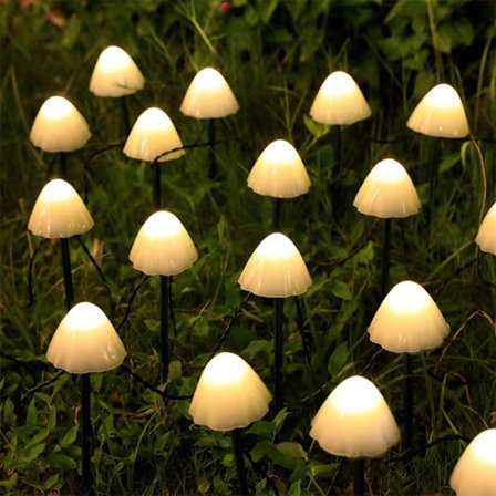Mushroom Fairy Light Fairy String Lights WARM WHITE-3.8M12LED