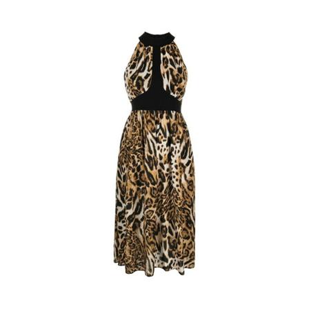 Boutique Moschino Midi Kjole Brun, Dame