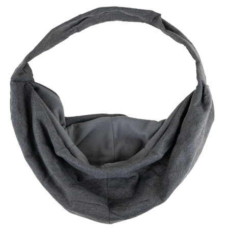 Selected by ZOO - Bæreveske Alfons, 60x22x20cm, Grå - Hund - Hundebur & transportvesker - Hundevesker & ryggsekker - ZOO.no