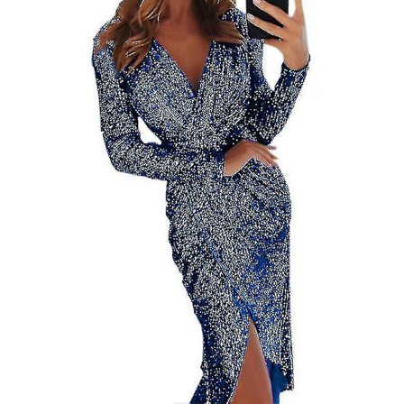 Kvinde Sequin Kjole Kjole Kjole