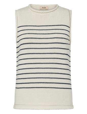 MOS MOSH | Mmaubin Sl Stripe Knit Top | M