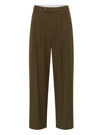 Gzedina Hw Pants Khaki Gestuz