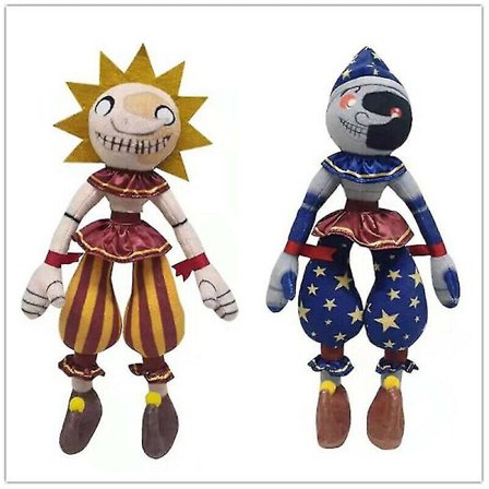 Sundrop Moondrop Plyschleksaker Fnaf Boss Security Breach Speldockor Present