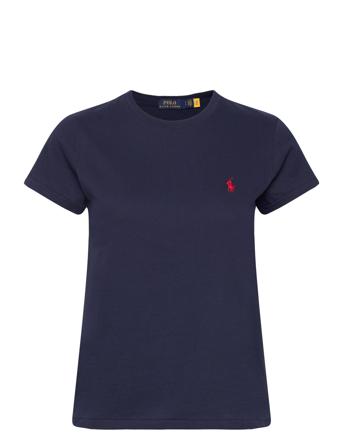 Polo Ralph Lauren Cotton Jersey Crewneck Tee Blå