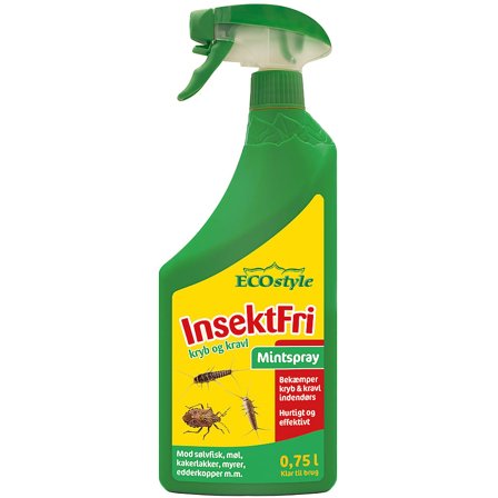 ECOstyle InsektFri mintspray Kryb&Kravl 500 ml, Tøj & Bolig, Skadedyrsbekæmpelse, Universal Insektmiddel