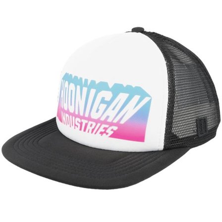 Hoonigan - Vit trucker Keps - Invade White/Black Trucker @ Hatstore