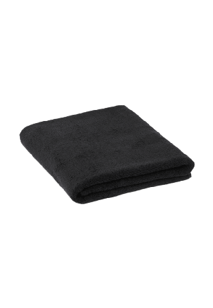 Åhléns Home Handduk STELLA 100x150 cm Badrumstextilier Svart ONESIZE