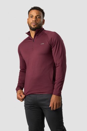 Ultimate Training 1/4 Zip Burgundy