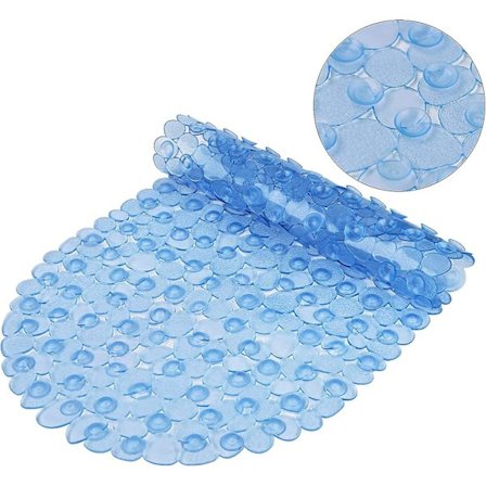 Bademåtter til badekar skridsikre 27x14 tommer, bademåtte til kar føles fantastisk på trætte fødder, økovenlige maskinvaskbare brusebadskarmåtter med 