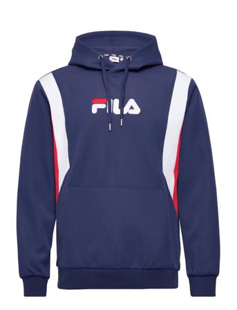 Bogno Regular Hoody Hoodie Trøje Blå FILA