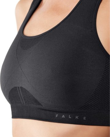 Falke Bra Top Madison Low Women undergarment Black S