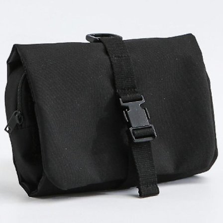 Foldbar gennemsigtig hængende toilettaske kosmetikarrangør opbevaring ansigtssætvaskesæt rejse bærbar stor sort taske(2)