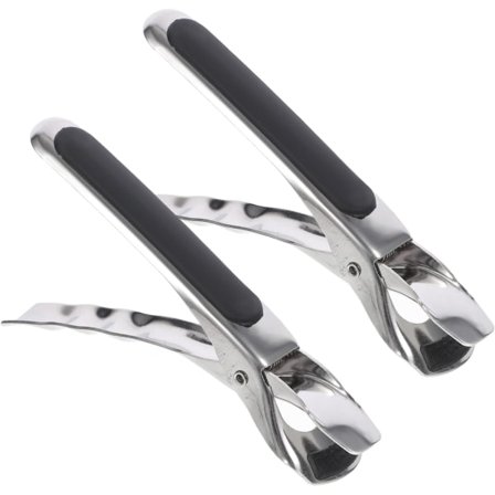 2 bolleklyper, varmeplateholder, varmeplateklyper, plateløftetang