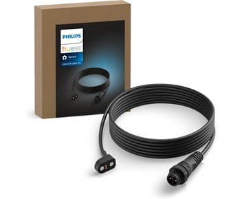 Philips Hue Secure 3m CSA-2DA Cable Black (24v outdoor)​ - Förlängningssladd till Hue Secure-kamera, 3 meter
