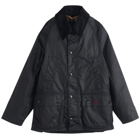 Barbour Bedale Wax Kids Navy