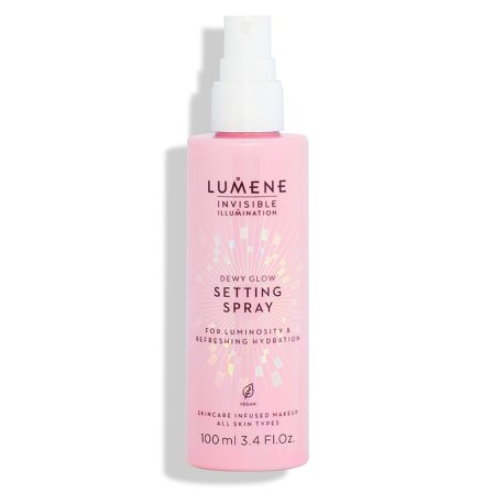 Lumene Invisible Illumination Dewy Glow Setting Spray 100 ml, Makeup, Ansigt, Setting Spray