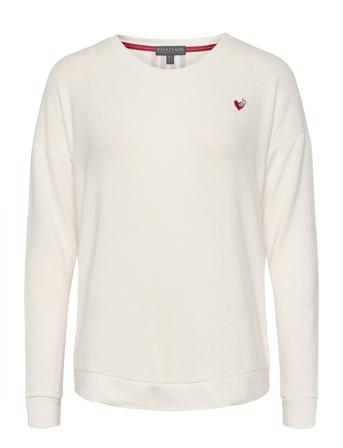 L/S Top White PJ Salvage