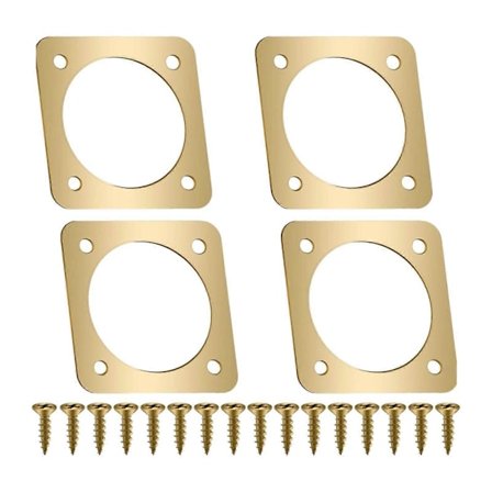 Ny stil Fågelholksskydd med skruv Fågelholkshålskydd kompatibelt med utomhusfågelholk