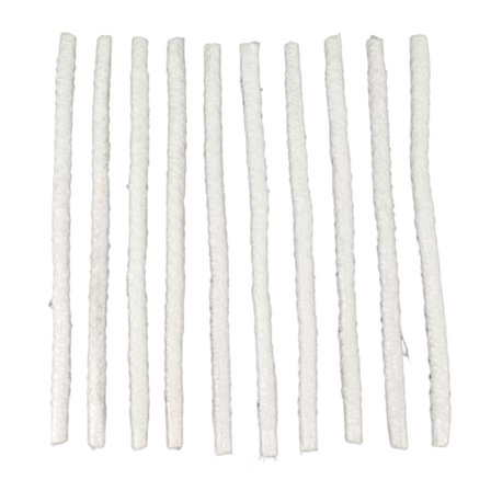 10-pakning 35 cm glassfiber Tiki Torch-veker, erstatning for uteplass- og hagebelysning