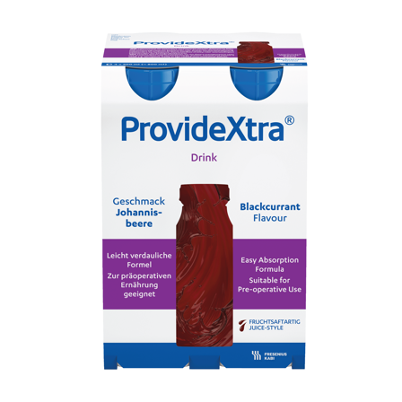 Providextra Drink solbær, 4x200 ml