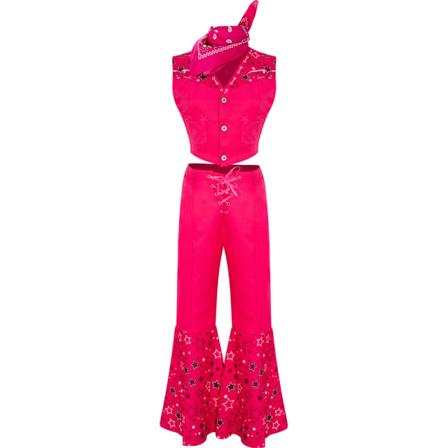 Hudtight plagg cos live actionfilm Barbie cos kläder 03 barbie jumpsuit xxl