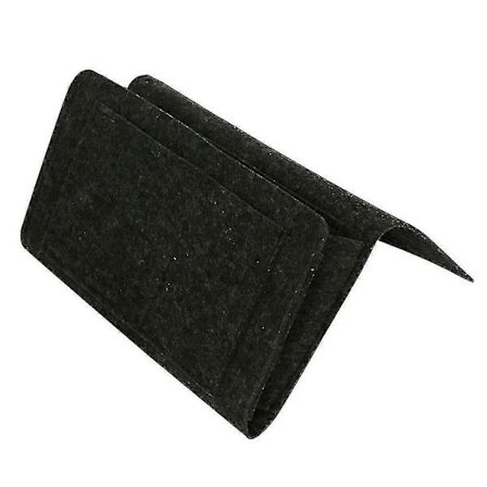 Yöpöytä Säilytyslaukku Huovasta Taskuilla Sänky Sohva Pöytä Riippuva Järjestäjä Puhelimelle Lehdille Tummanharmaa[co]