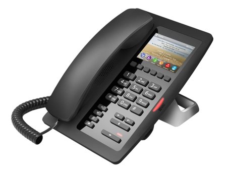 FANVIL Hoteltelefon H5W schwarz